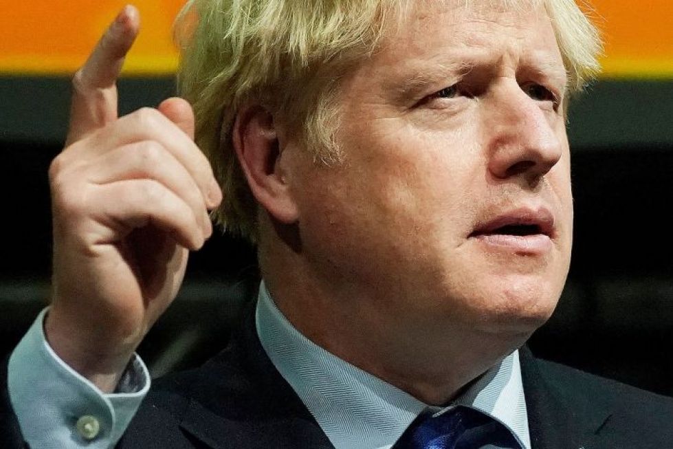 Britannian pääministeri Boris Johnson on tunnettu värikkäästä kielenkäytöstään. LEHTIKUVA/AFP