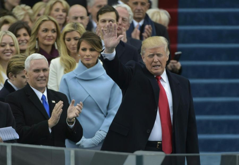 Donald Trump on Yhdysvaltain 45. presidentti. LEHTIKUVA/AFP