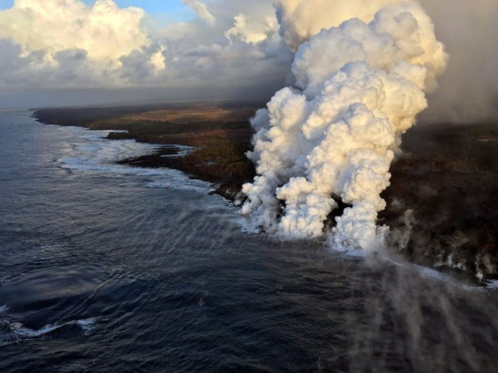 Kilauea on yksi maailman aktiivisimmista tulivuorista. LEHTIKUVA/AFP