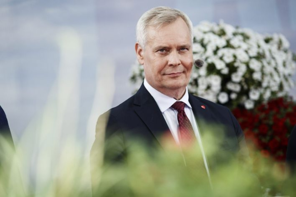 Pääministeri Antti Rinne ja SDP suunnittelevat syksyn puuhia. Lehtikuva / Roni Rekomaa