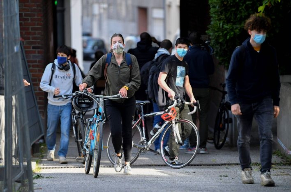 Koronaviruspandemia on rokottanut pahasti Belgiaa. LEHTIKUVA/AFP