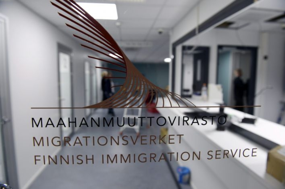 Asia palautui Maahanmuuttovirastolle turvapaikan myöntämiseksi. LEHTIKUVA / ANTTI AIMO-KOIVISTO