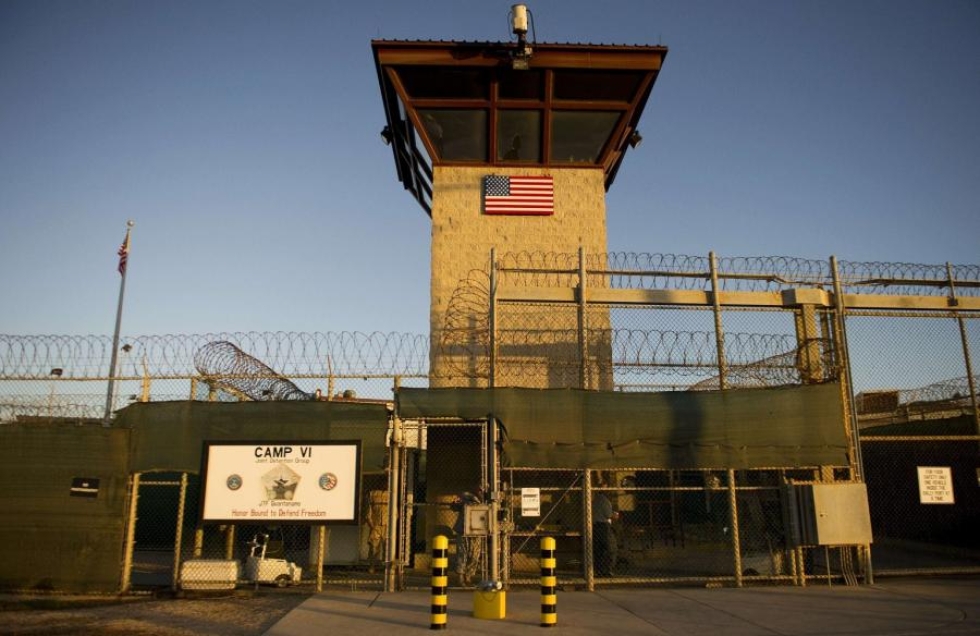 Guantanamon sulkeminen oli yksi Yhdysvaltojen väistyvän presidentin Barack Obaman vaalilupauksista. LEHTIKUVA/AFP