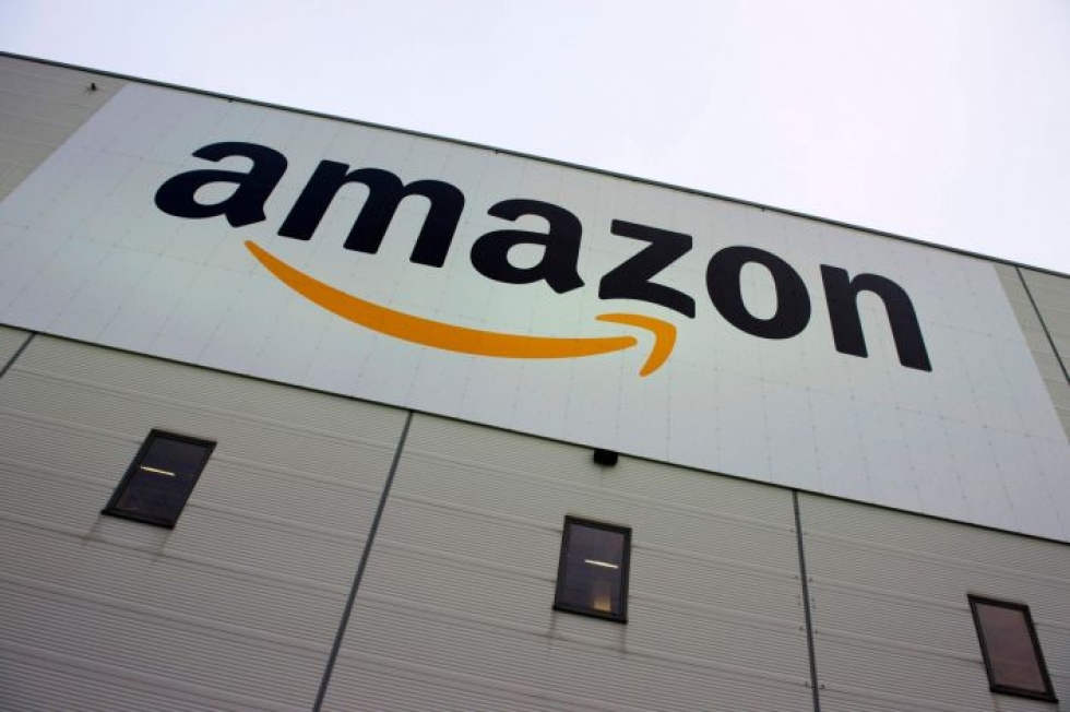 Amazon on investoinut rutkasti nopeisiin pakettitoimituksiin. Lehtikuva/AFP