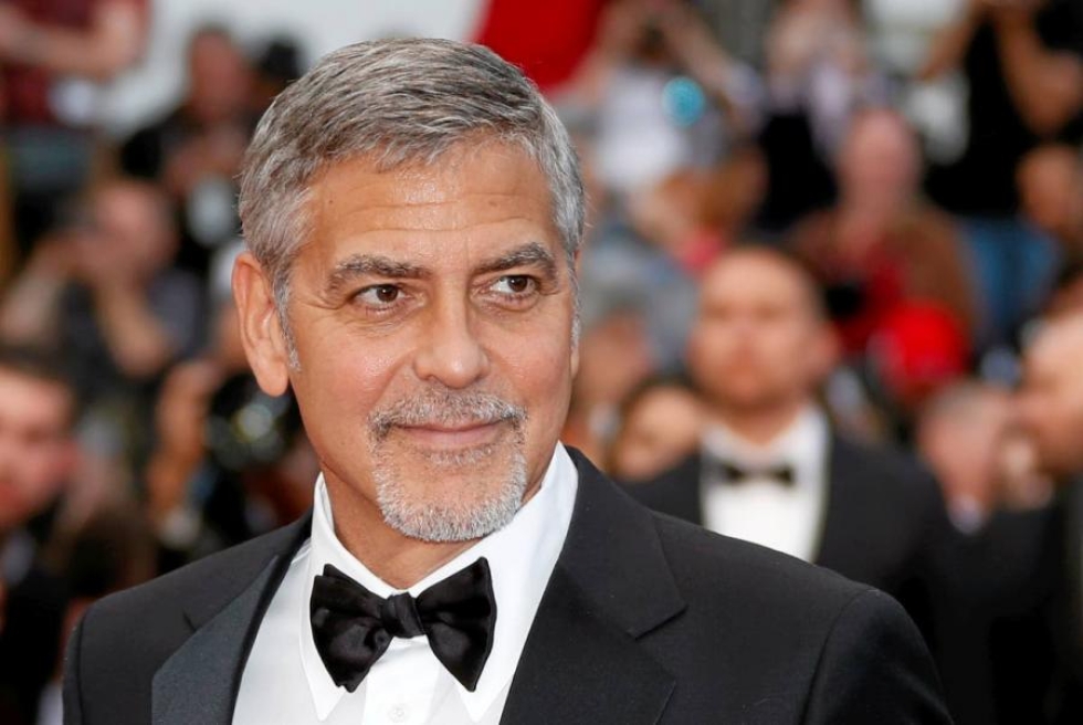 Näyttelijä George Clooney Cannesin elokuvajuhlilla viime vuoden toukokuussa.