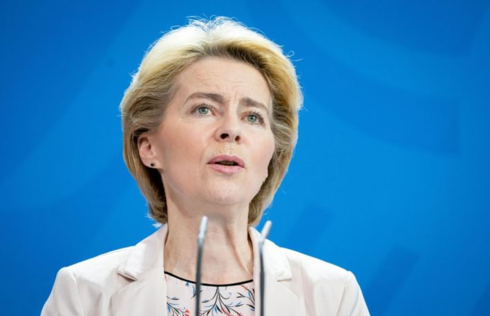 EU-komission tuleva puheenjohtaja Ursula von der Leyen. DPA/LEHTIKUVA