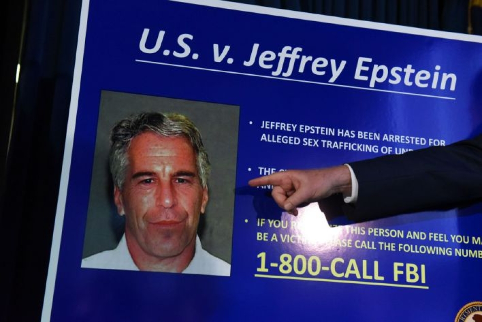 Epsteinin kuolema on herättänyt paljon kysymyksiä. Lehtikuva/AFP