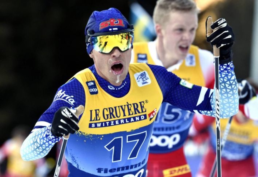 Perttu Hyvärinen on hiihtänyt tällä kaudella hienosti maailmancupissa. Joensuussa asuva Hyvärinen on ollut maailmancupin kisoissa parhaimmillaan kuudes.