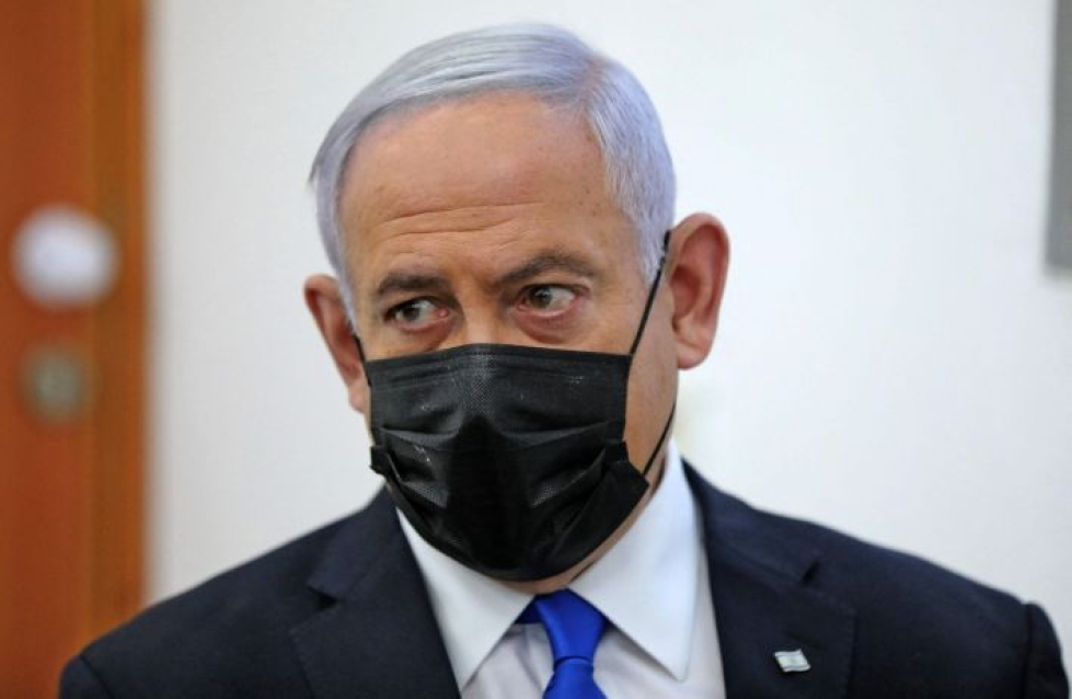Presidentti sanoo Netanjahun saaneen hieman muita enemmän suosiota lainsäätäjiltä. LEHTIKUVA/AFP