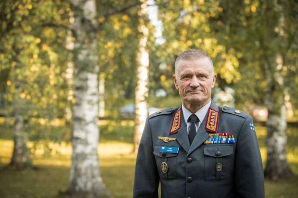 Puolustusvoimien komentaja, kenraali Timo Kivinen.