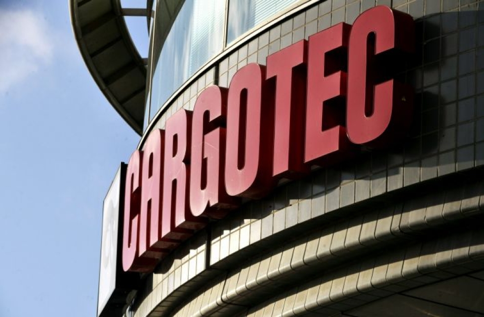 Cargotec arvioi, että tämän vuoden liikevoitto ilman uudelleenjärjestelykustannuksia jää 235–245 miljoonaan euroon. LEHTIKUVA / Kimmo Mäntylä