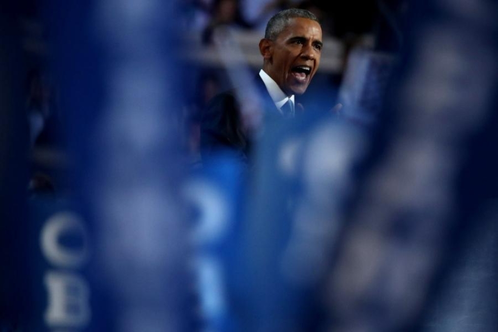 Yhdysvaltain presidentti Barack Obaman mielestä Donald Trump on epäsopiva presidentiksi. LEHTIKUVA/AFP
