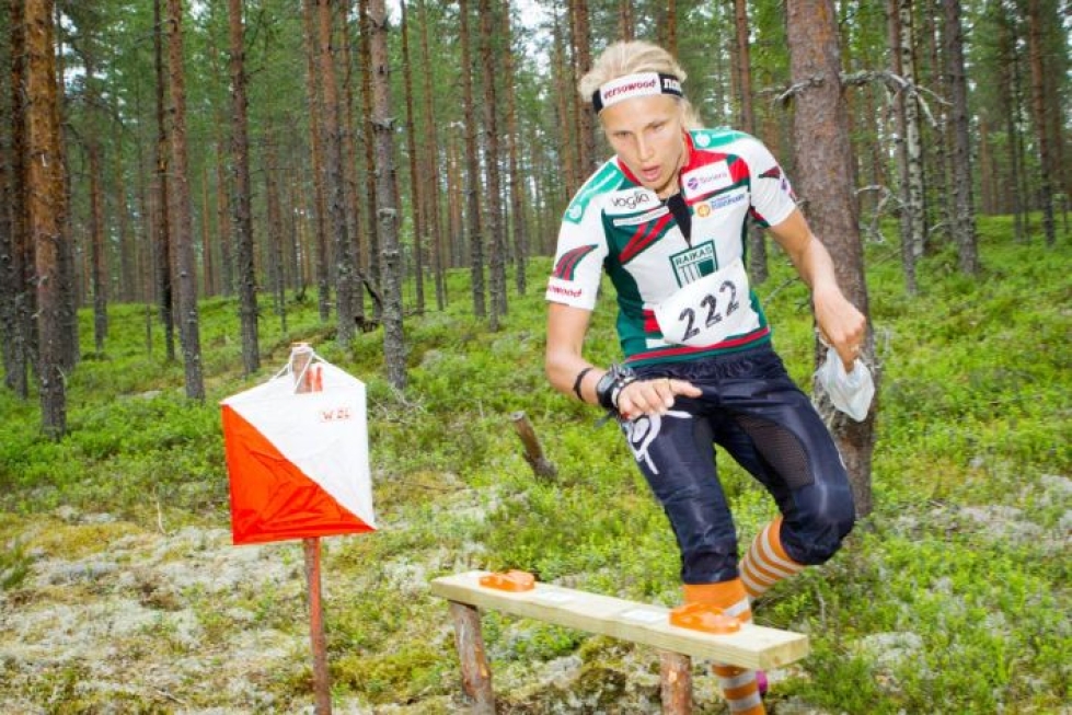 Minna Kauppi osallistui MM-katsastuksiin Pohjois-Karjalassa vuonna 2013.