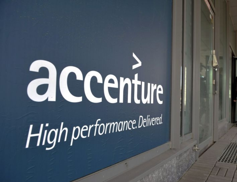 Accenturella on Suomessa noin 1 200 työntekijää.  LEHTIKUVA / JUSSI NUKARI