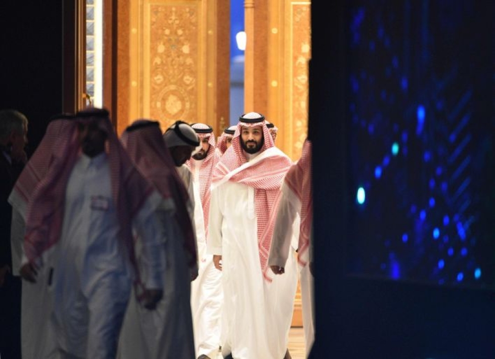 Saudi-Arabia on myöntänyt, että toimittaja tapettiin maan konsulaatissa Istanbulissa, mutta kiistää kruununprinssi Mohammed bin Salmanin tienneen operaatiosta mitään. LEHTIKUVA / AFP
