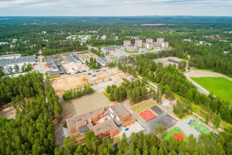 Rantakylä on ylivoimaisesti Joensuun suurin kaupunginosa.