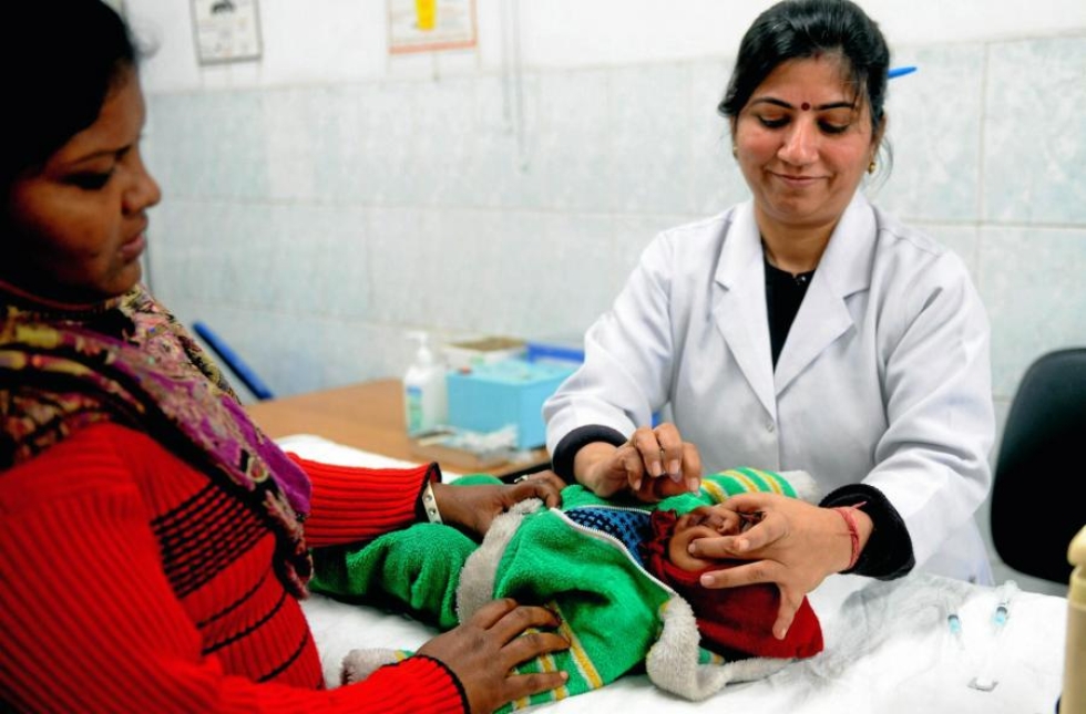 Intiassa on toteutettu rokotusohjelmaa, jonka myötä polio on häviämässä maasta.