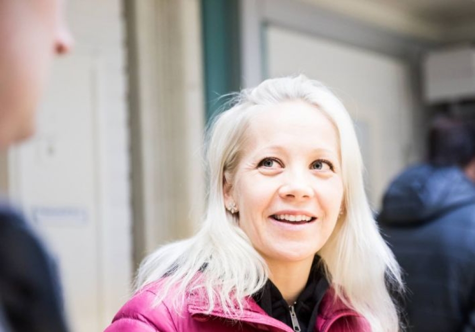 Kaisa Mäkäräinen on mukana raadissa, joka valitsee parhaat ideat Kontiolahden kunnan järjestämässä ideakilpailussa.