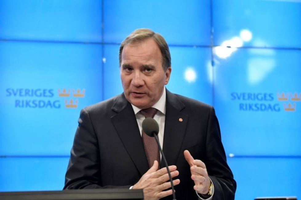 Löfven sai puhemieheltä viime viikonloppuna lisäaikaa keskusteluihin. LEHTIKUVA/AFP