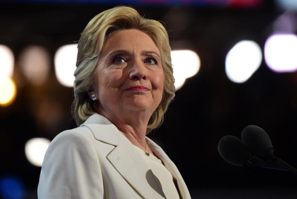 Yhdysvaltain demokraattien presidenttiehdokas Hillary Clintonin kampanjaorganisaatioon on kohdistunut tietomurto. Sen uskotaan tulleen Venäjältä. LEHTIKUVA/AFP