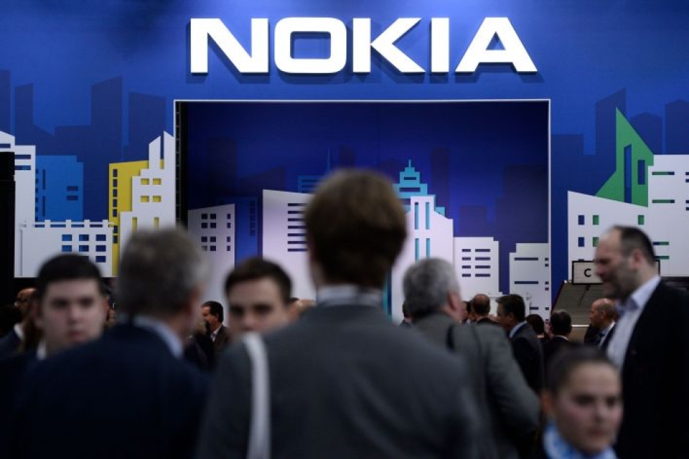 Nokian nousujohteisesta pörssipäivästä teki erikoisen se, että yhtiöllä ei ollut mitään uutista kerrottavanaan. LEHTIKUVA / AFP