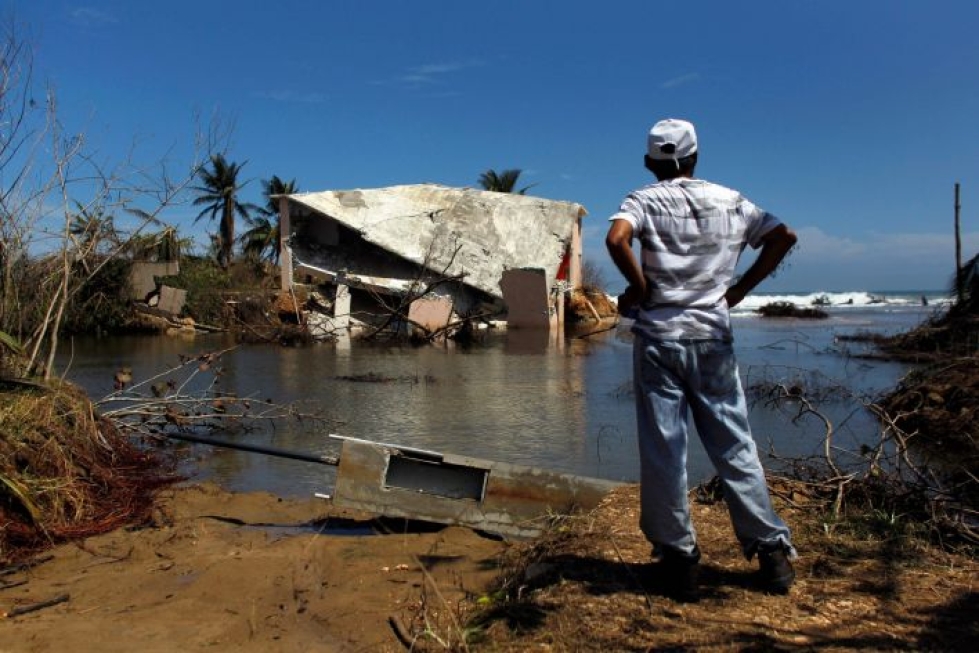 Viimeksi kaksi vuotta sitten Puerto Ricoa ravisteli voimakas Maria-hurrikaani. LEHTIKUVA/AFP