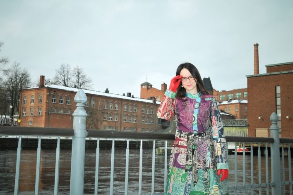Outokummussa kasvanut kirjailija Terhi Rannela on jo vuosikausia asunut Tampereella. Karjalaisen arkistokuva on vuodelta 2016.