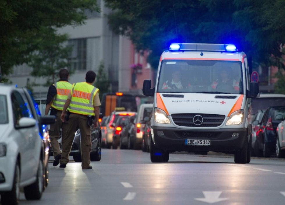 Ampumisessa Münchenissä kuoli useita ihmisiä. Lehtikuva/AFP