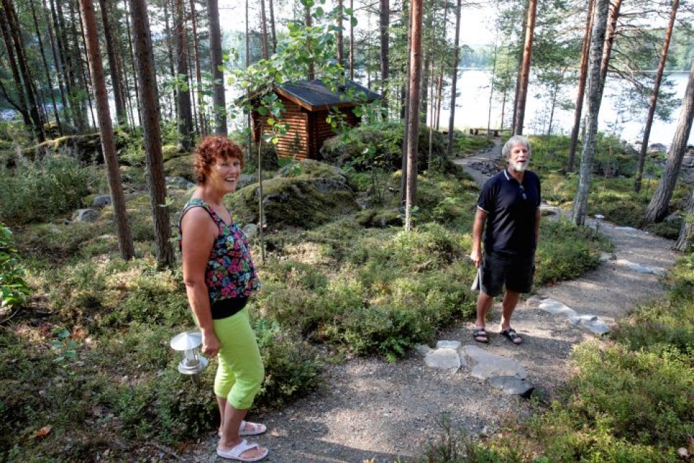 Suomen luonnon kauneus ja hiljaisuus lumosivat Birgit ja Norbert Ervenin jo yli 30 vuotta sitten.