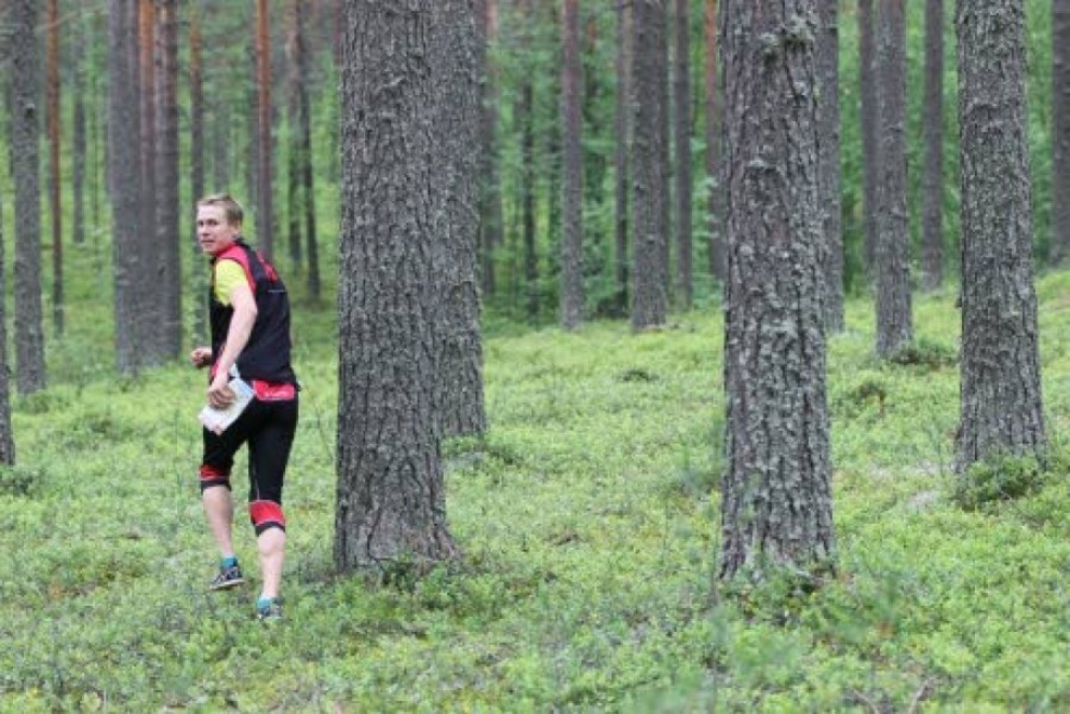 Hannu Airila vietti MM-kilpailuja edeltäneet pari viikkoa kotimaisemissa Pohjois-Karjalassa.