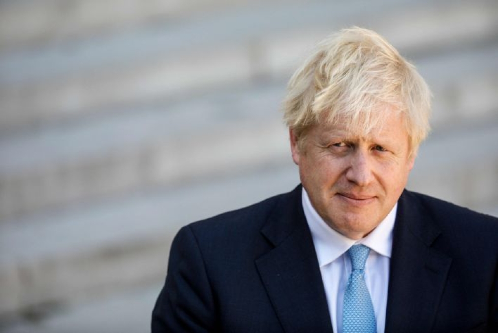 Britannian pääministeri Boris Johnson on luvannut toteuttaa brexitin määräaikaan mennessä vaikka ilman erosopimusta. LEHTIKUVA/AFP