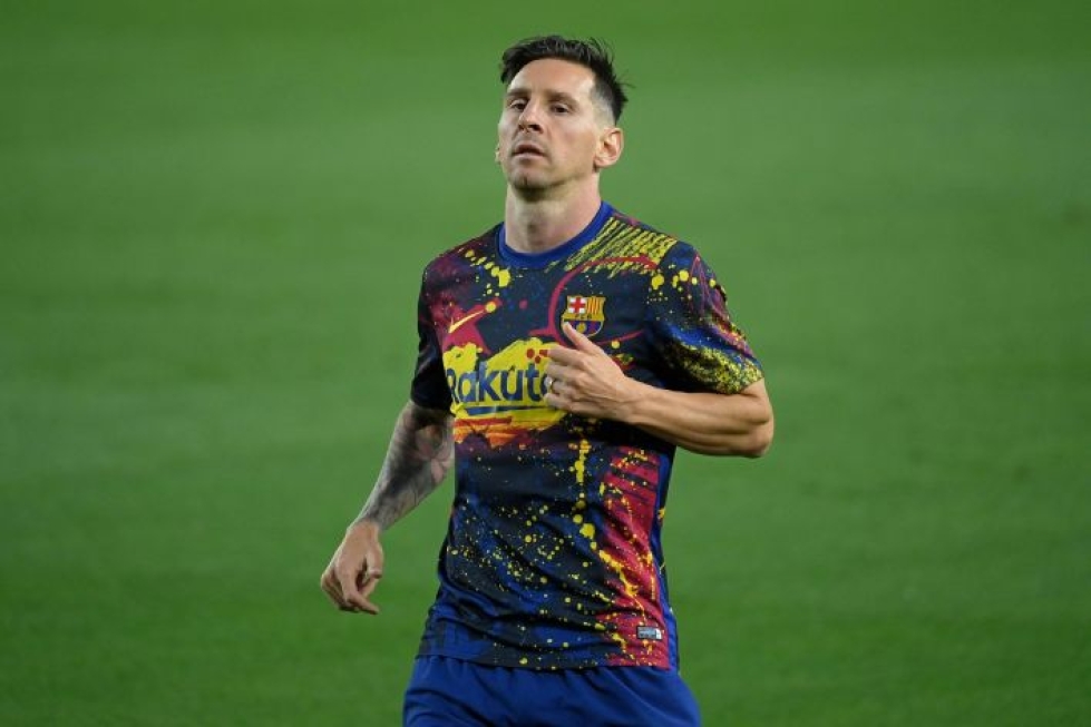 Espanjalainen Cadena Ser -radiokanava kertoi Lionel Messin suunnittelevan lähtöä Barcelonasta, kun hänen sopimuksensa umpeutuu kesällä 2021. LEHTIKUVA / AFP