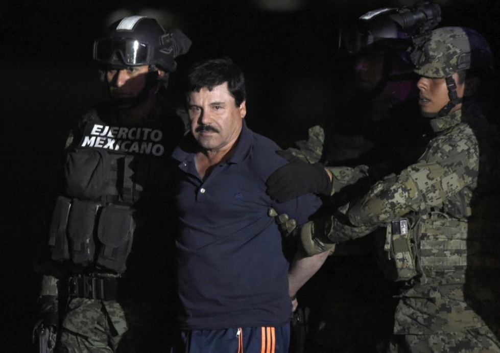Joaquin Guzman on johtanut raa'asta väkivallastaan tunnettua Sinaloa-huumekartellia  LEHTIKUVA/AFP
