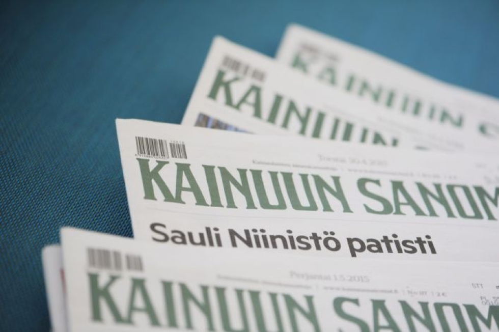Kainuun Sanomia julkaiseva Suomalainen Lehtipaino on myyty kokkolalaiselle KPK Yhtiöille, joka julkaisee muun muassa Keskipohjanmaata.  LEHTIKUVA / ANNI REENPÄÄ