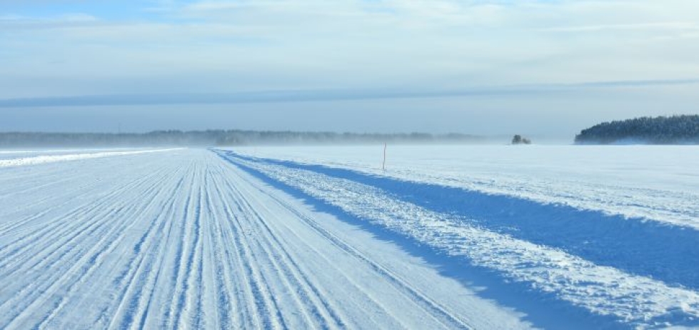 Kuva jäätieltä helmikuun alusta. Kuva: Erkki Timonen