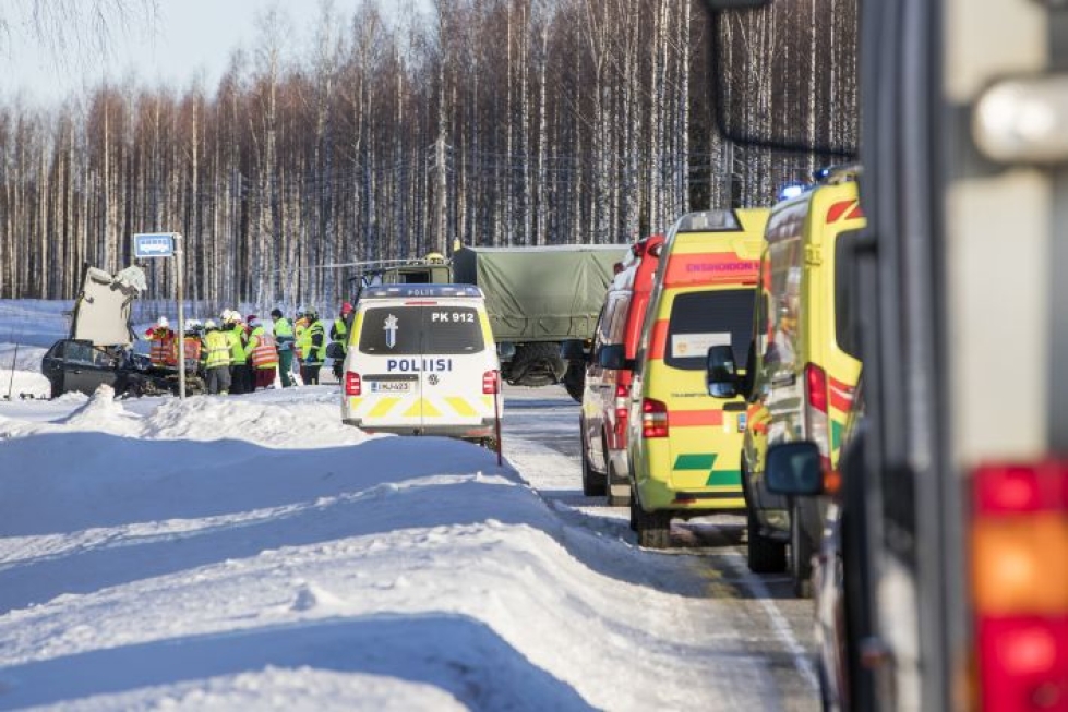 Kuolonkolari tapahtui Polvijärventien ja Mertalammentien risteyksessä maaliskuussa 2019.
