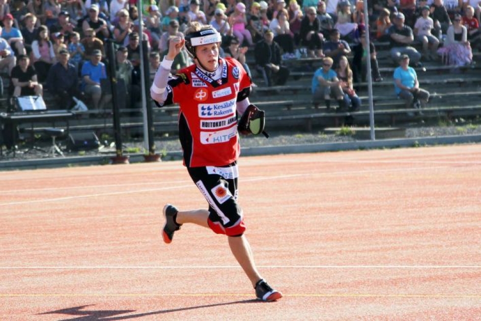 Hannes Pekkinen, 20, on KiPan A-poikien tärkeimpiä pelaajia.