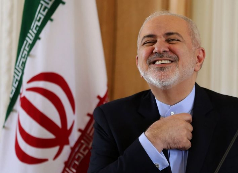 Zarifin mukaan Iran arvostaa EU:n poliittista tukea sopimukselle. LEHTIKUVA/AFP